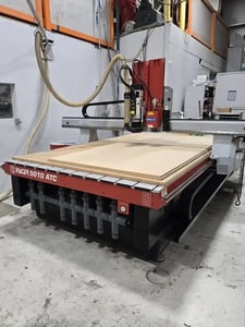 AXYZ #Pacer-5010ATC, CNC router, 3-Axis, 120" x 72' table, 10 HP, 12000 RPM, 14 ATC
