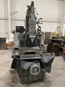 Moore #G-18, jig grinder, 11" x24" table, 40-250 RPM, Heidenhain 2-Axis digital read out, 1983