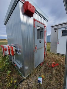 15' x 10' Heated Equipment Building, Condensate Meter Building Package, 2014