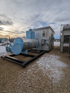 1 MMBTU/hr Sour Line Heater, 3" coil diameter, 3275 psi, 200&deg;F, 2001