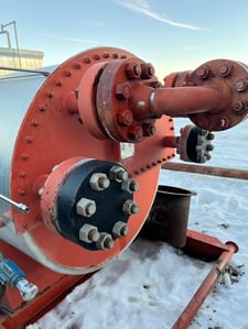 1 MMBTU/hr Sweet Line Heater, 3" coil diameter, 2000