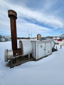 1 MMBTU/hr RJV Gas Field Services, Sweet Line Heater, 1350 psi, 200°F, 2004