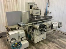 12" x 288" Okamoto #Accugar-124N, horizontal surface grinder, 1800 RPM, 5 HP, coolant, 1980