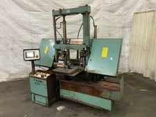 16" x 20" W.F. Wells #F-16250A, CNC horizontal band saw, hydraulic vise, hydraulic blade tensi0on, coolant
