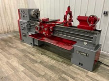 17" x 60" Summit #17-3x60, gap bed engine lathe, 10" swing over cross slide, inch/metric, 3-jaw 12" chuck, 10