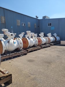 30" Cameron T-32, Ball Valve, 600# class