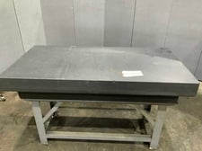 30" x 60" x 10" Blacxk Granite inspectin plate,