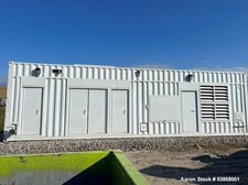 1540 KW Cummins #QSV91G, Natural gas generator set, 480 Volts, 60 hours, 2015