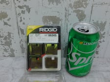 NEW Ridgid 66345 Dies, 1 1/2" BSPT, For 0-R, 1-R, 00-R, 111-R, 12-R Ratchets