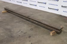 120" L, 4-Way bottom press brake die, 4-1/4" high x 4-1/4" wide