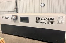Vac-U-Clamp #FT-1000-3DL Thermofoil Double Table Press