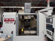 Yama Seiki #VMB-850, CNC vertical machining center, Fanuc 0iMC, 30" X, 20" Y, 23" Z, 6000 RPM, CT40, 2007