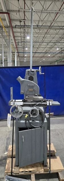 6" x 12" Harig #Super-612, Surface Grinder, Horz., 0.5" width x 8" diameter Wheel, 1 HP