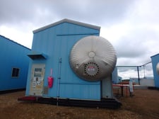 140" x 30' Process Ind., horizontal FWKO, 100 psi, 140&deg;F