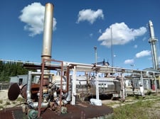 5.7 MMBtu/hr Sweet Heat Medium, 66" x 26', 125 psi, 350°F, 1970