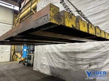 180" x 96" x 7", T-slotted floor plate, leveling screws