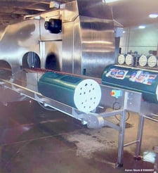 Hiperbaric #525L, High Pressure Pasteurizer, 87750 psi, 104°F, 575 VAC, 3 phase, w/ pouch dryer & product