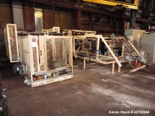 Brown #T-300, Trim Press, 37.5" width x 11.75" cut window, 480 V., w/ canopy & Control