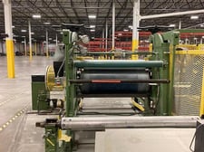 Appleton Manufacturing, 46" wide embosser, 30 HP, unwind & rewind included