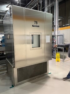 44" width x 37" D x 44" H Thermotron #FM-64-55-S, Temperature & Humidity Test Chamber, 10-90 deg. C., 208V.