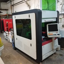 Perfect #PE-F500-6060, Fiber Laser, 500 watt, 15.75" x 15.75" table, 16.4-65.6 FPM cutting, 328 FPM moving