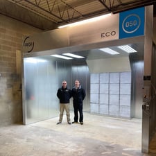 OPEN FACE SPRAY BOOTH INDUSTRIAL