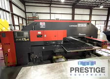 22 Ton, Amada #Vipros-255, 50" x 50" travel, 31 station, 2 automatic index, brush table, #44028