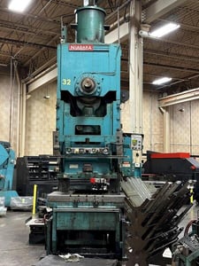 250 Ton, Niagara #E-250, single point gap press, 10" stroke, 22" Shut Height, air clutch & brake, rebuild