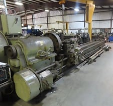 30" x 280" Denham #S.R.14, engine lathe, 4-5/8" spindle hole, 15 HP, 1750 RPM