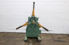 2500 lb. Durant #MD-251, motorized coil reel, 16" width, 40" outside dimensions, 15"-19" ID, variable speed