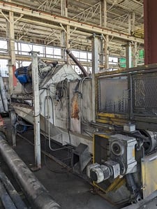 BCP, 4-wheel mesh belt machine, 20 HP per wheel, 24" W x 18" H capacity