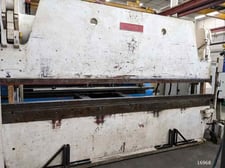 175 Ton, Accurpress #717512, hydraulic press brake, 12' overall, Automec CNC 150 back gauge, ETS ram Control