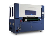 BesCutter #1000BR, Deburring & Finishing, 39" width, 4" thick, 3.3-26 FPM convey, 41 KW, 380 V., Alumina