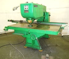 30 Ton, Strippit #Super-30/30, adjustable table height, 48" x72" table, tool holders, notching attachment