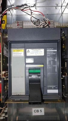 1200 Amps, Square D, PL1200-525698P4, Molded Case Switch Breaker, 50/60 Hz, 240-600 V
