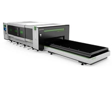 Bescutter #Mach-Speed, IPG fiber laser cutter, fully enclosure, 5' x 10', 15000 watt, Precitec head, Beckhoff