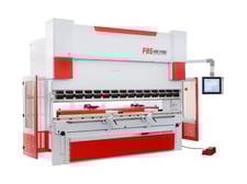 Bescutter #PR6, hydraulic press brake, 100/3100, Holland Delem CNC, TFT display menu, new