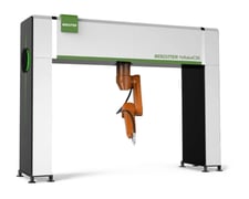 Bescutter #HyRobot, 3D Robot Gantry Cutter, 1500 watt, Staubli #RX160L robot, US Lasermech head, IPG