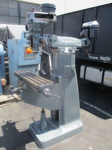 Bridgeport #Series-I, Vertical Mill, 9" x42" table, 1 HP, R8 taper, sloting head, 220/440 V.