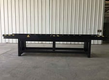 1.11' long, Work Table, (14) 4.5" diameter rolls