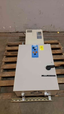 Yaskawa, #CIMR-PU4A0103FAA, P1000 AC Drive, type 1 encl, 480 Volts, 105 A,