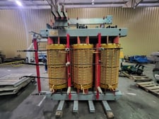 4000 KVA 24940Y/14399 Primary, 600 Secondary, General Electric CXTC4000 S002640, dry, 2003