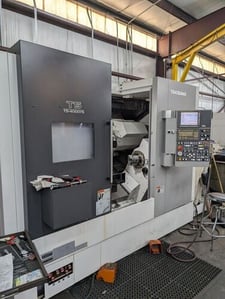 Takisawa #TS-4000YS, CNC lathe, 23.6" swing, 10" chuck, 3.2" bar, 14.5" cut diameter, 29.5" cut length, Fanuc