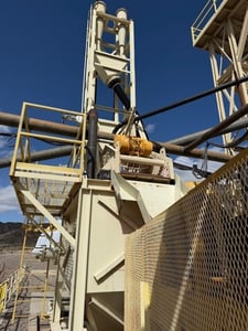 36" x 96" AZFAB #+400/30-Super-Cutter-Hydrocyclone + DAC attrition cell, dewatering & scrubbing screen, 70