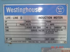 3000 HP 720 RPM Westinghouse, Frame 7120, weather protected enclosure type 2, SB, 1.0, D 27.95", 4160 Volts