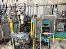 35 Kva Uto Chuo #S1-6-335U, Spot Welder, 20" throat, 480/240 Primary V., palm Control, w/ vibratory bowl, 1998