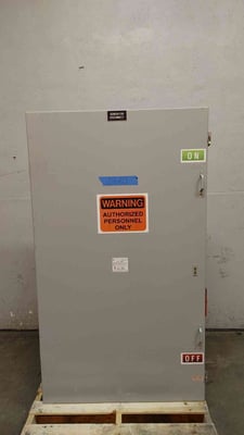 1200 Amp. General Electric #TC36368, Indoor Heavy Duty Safety Switch, 3-Pole, 600 VAC, 250 VDC