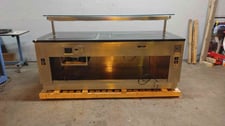 Hatco Glo-Ray, Galley Heated Serving Station & Shelf, 88" length
