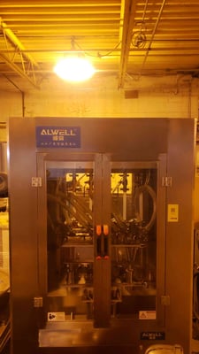 Shanghai ALWELL #YSFL-6, Automatic Filling Machine, 1.8 kW, 220 V, 2009