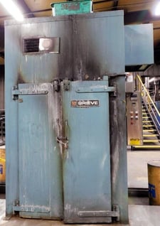 64" width x 77" H x 72" D Grieve WTC446-650, walk-in oven, electric, 650°F, 460 V., 3 phase, 60 Hz